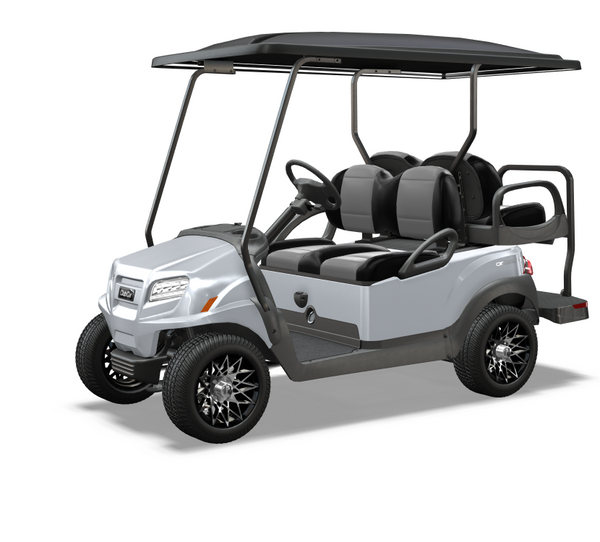 2026 Club Car Onward 4 Passenger (Gas EFI)- Metallic Signature Silver