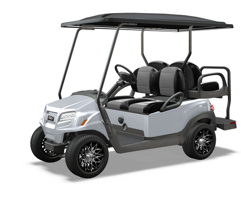 2026 Club Car Onward 4 Passenger (Gas EFI)- Metallic Signature Silver