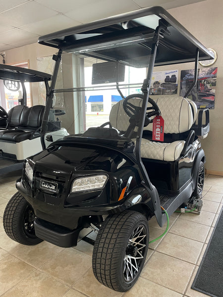 2027 Club Car Onward 4 Passenger (XR Lithium)-Metallic Tuxedo Black