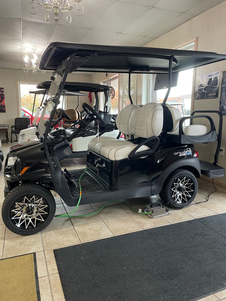 2027 Club Car Onward 4 Passenger (XR Lithium)-Metallic Tuxedo Black