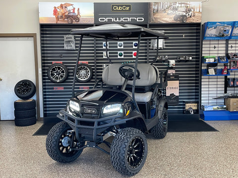 2025 Club Car Onward 4 Passenger Lifted (Gas EFI) - Metallic Tuxedo Black