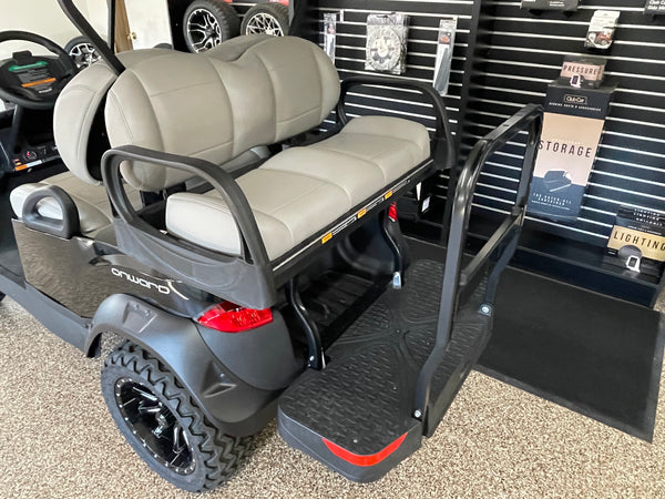 2025 Club Car Onward 4 Passenger Lifted (Gas EFI) - Metallic Tuxedo Black