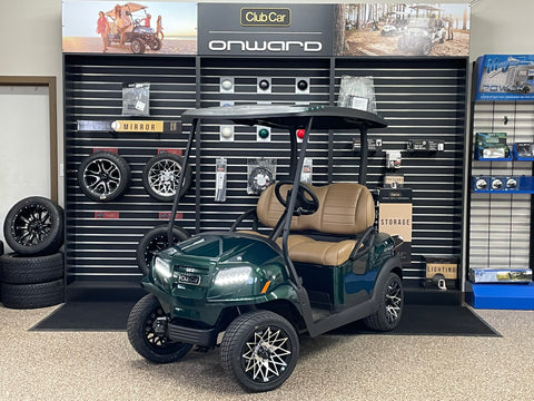 2023 Club Car Onward 2 Passenger (High Performance Electric)- Metallic Jade Green