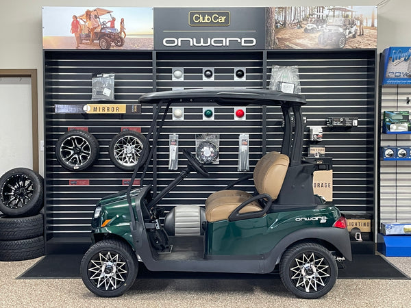 2023 Club Car Onward 2 Passenger (High Performance Electric)- Metallic Jade Green