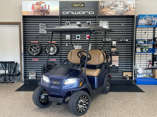 2027 Club Car Onward 4 Passenger (Electric)-Matte Blue Onyx