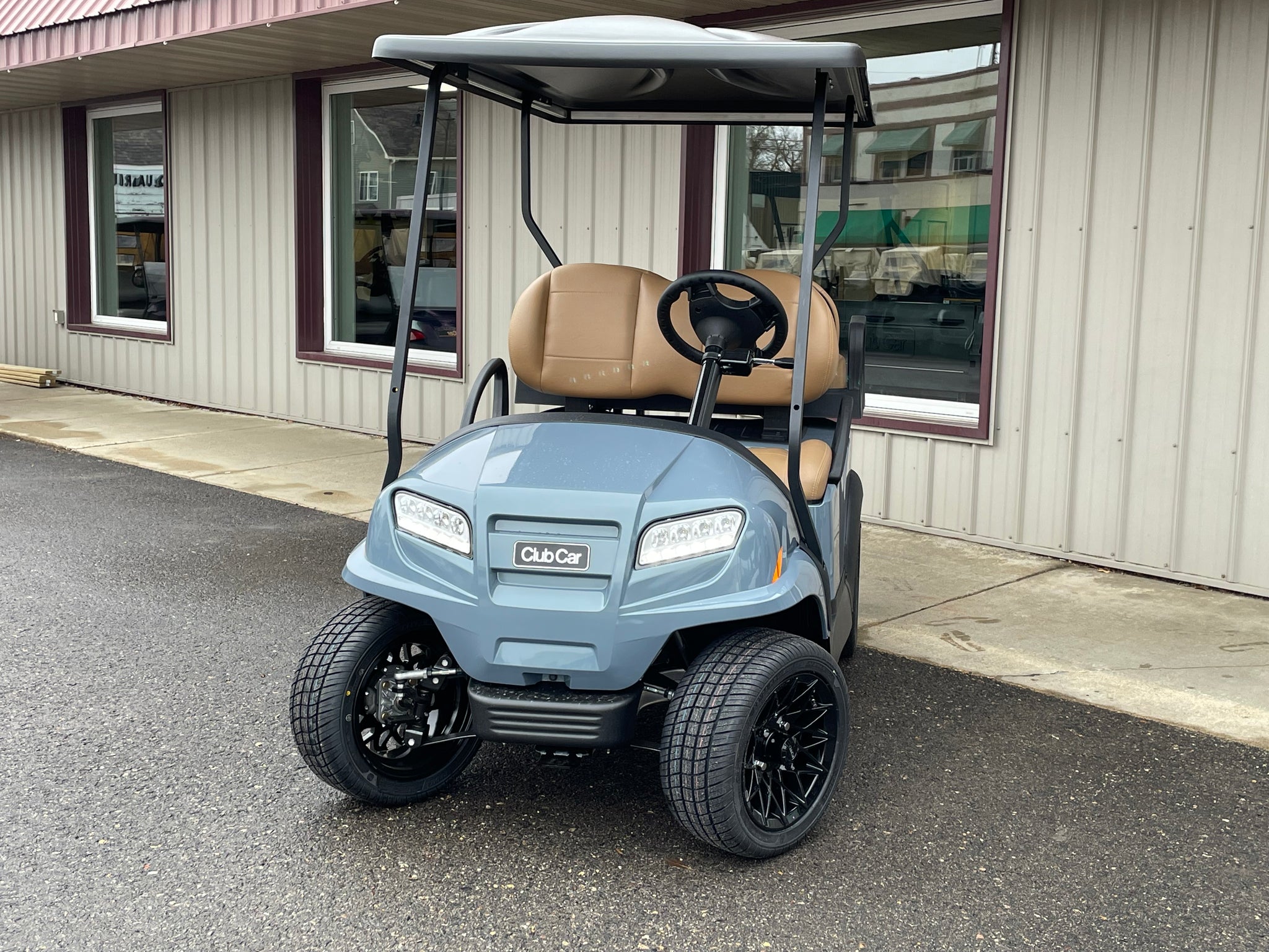 2024 Club Car Onward 4 Passenger (High Performance Electric)- Pearl Mist Grey