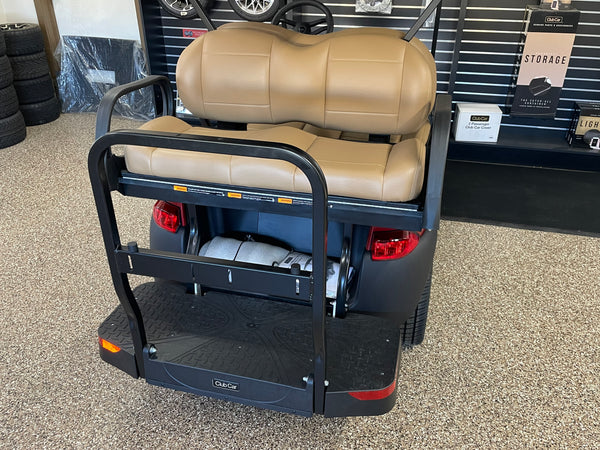 2027 Club Car Onward 4 Passenger (Electric)- Metallic Candy Apple Red