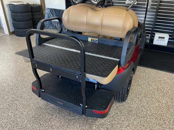 2027 Club Car Onward 4 Passenger (Electric)- Metallic Candy Apple Red