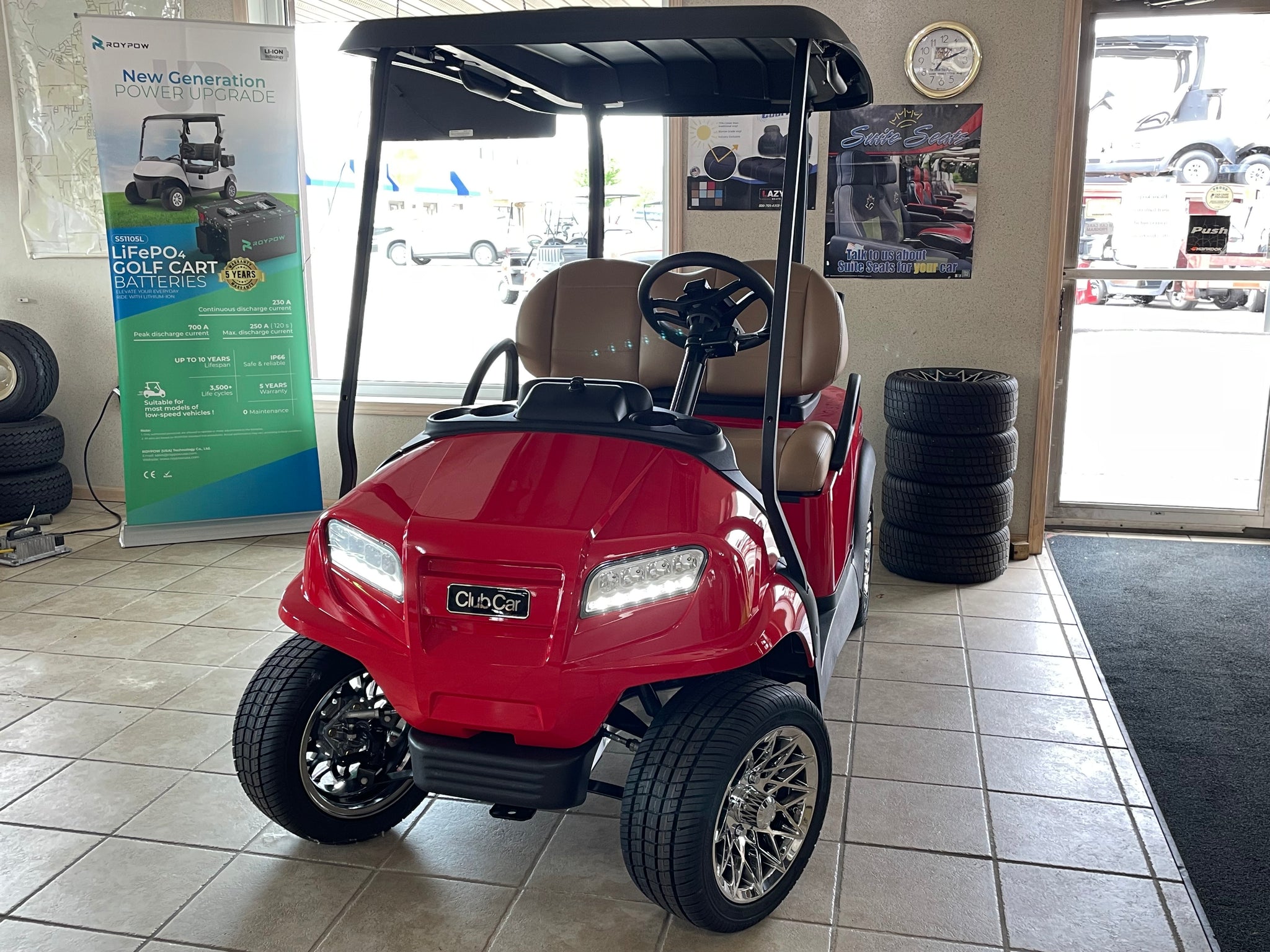 2026 Club Car Onward 2 Passenger (Extended Range Lithium)- Rally Red