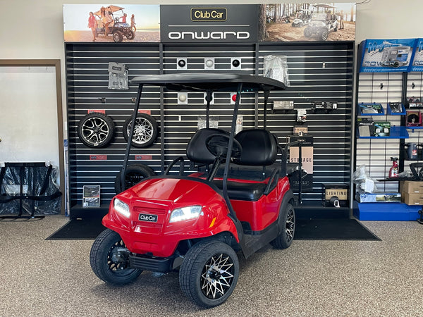 2025 Club Car Onward 4 Passenger (Gas EFI)- Rally Red