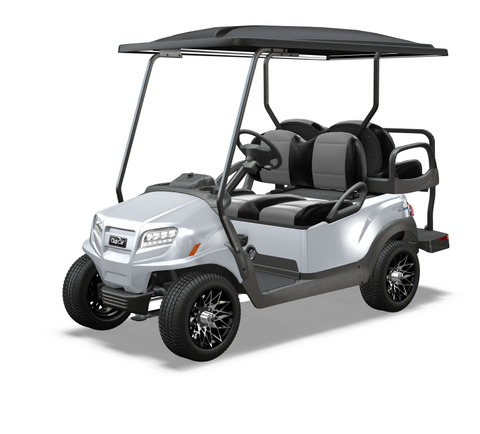 2026 Club Car Onward 4 Passenger (Extended Range Lithium)- Metallic Signature Silver