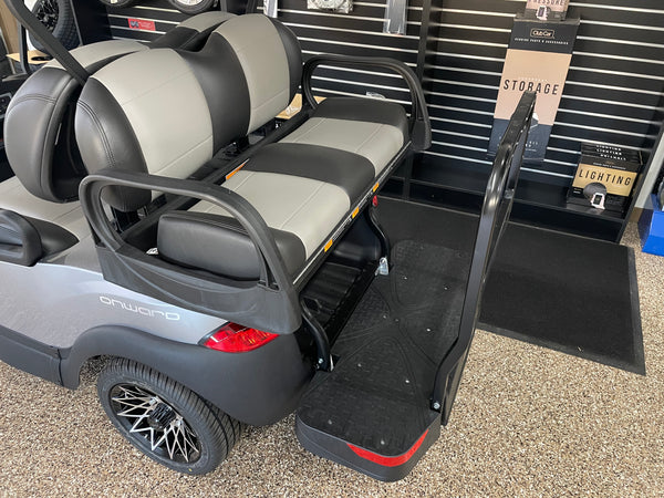 2026 Club Car Onward 4 Passenger (Gas EFI)- Metallic Signature Silver